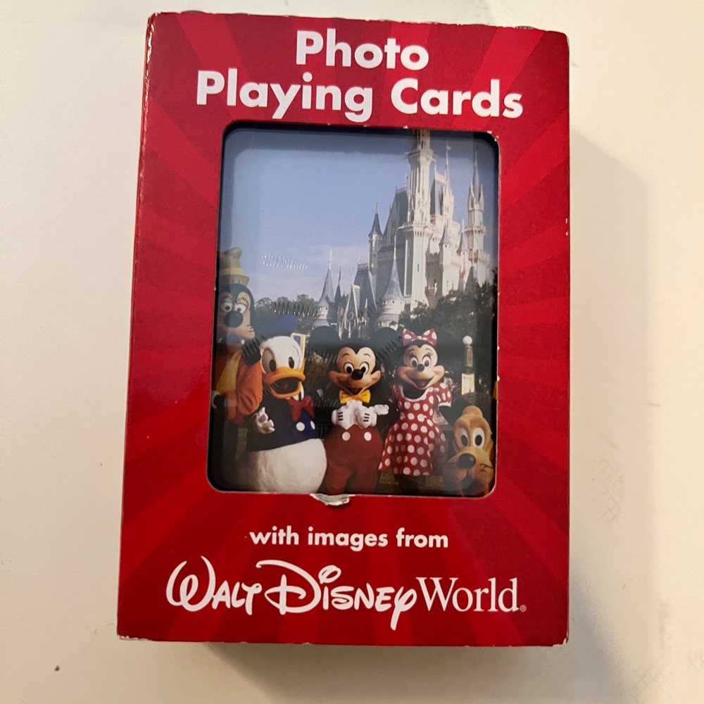 NWT Disney World Card Deck and Case - WDW Souvineer